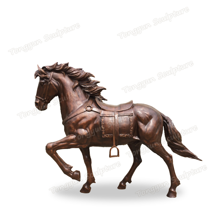 Bronze Horse Sculpture Real Life Size Horse Statue for Outdoor Decoration