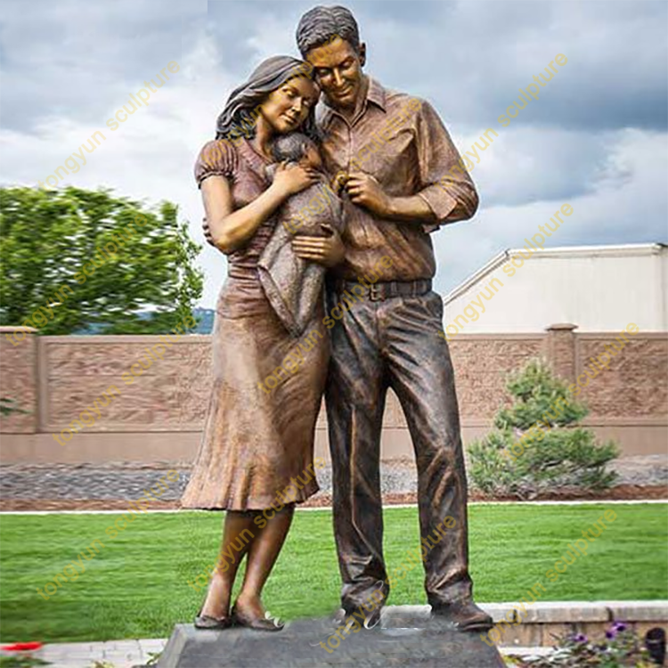 Life Size Bronze Figure Statue Custom Sculpture from Photo for Sale