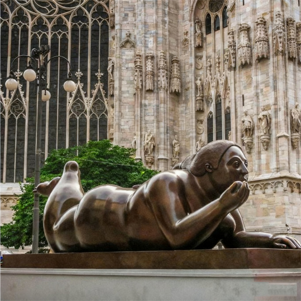 Fat Lady Sculpture Artist: Celebrating Fernando Botero and His Iconic La Gorda Gertrudis.jpg