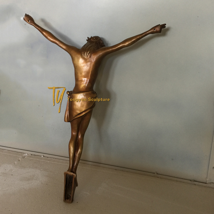 Antique religious bronze brass corpus of our lord Jesus.jpg