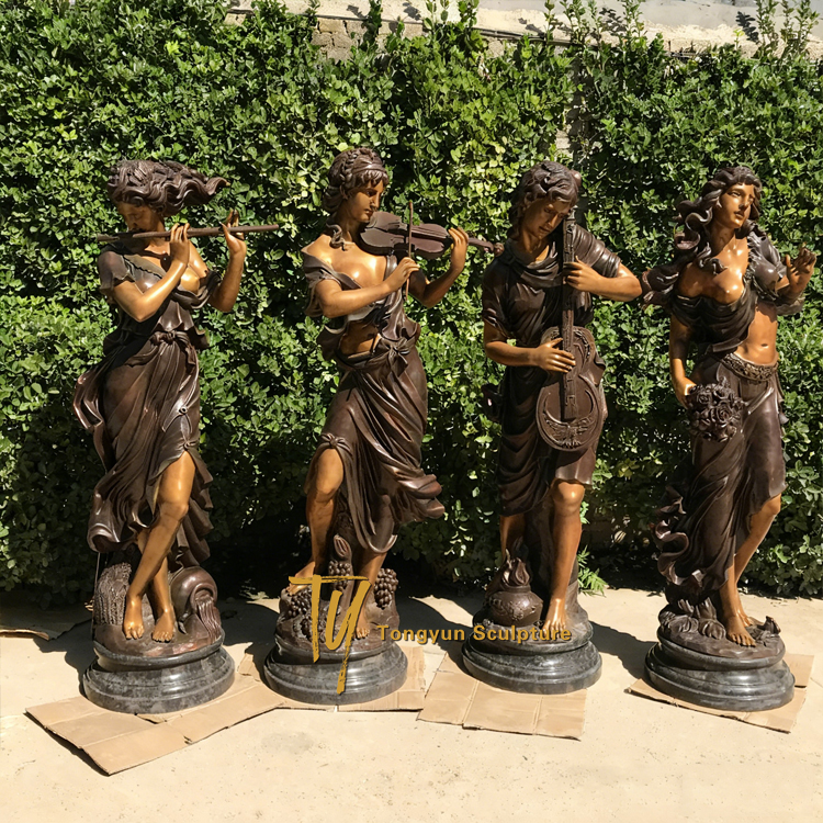 Home Decoration Life Size Bronze Greek Four Season Lady Statue.jpg