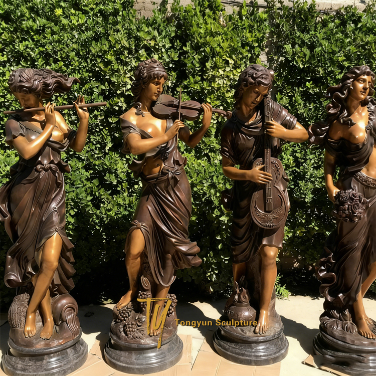 Home Decoration Life Size Bronze Greek Four Season Lady Statue.jpg