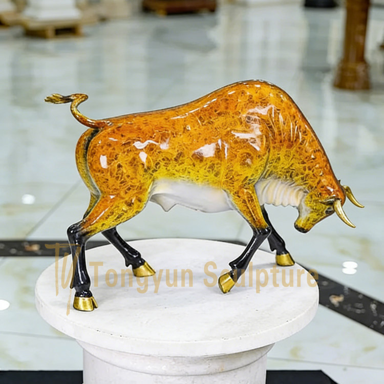 Brilliant Bronze Bull Statue Home Decor.jpg