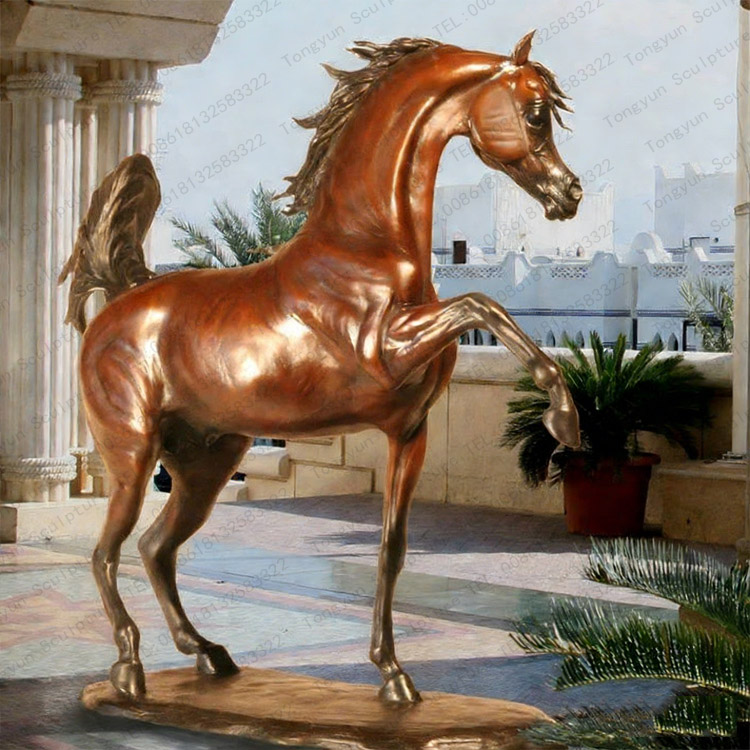 Life size Arabian Horse Bronze Sculpture Foal Indoor or Outdoor Art Display - Tongyun Foundry.jpg